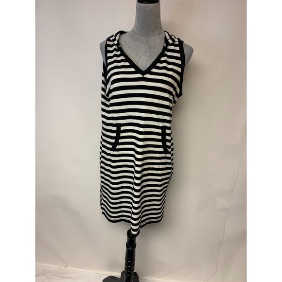 Akini Dresses & Skirts - Akini Dress/Coverup Beach Coastal Loungewear Swim Summer Stripes Womens SZ XL